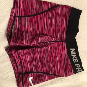 Nike pro athletic shorts
